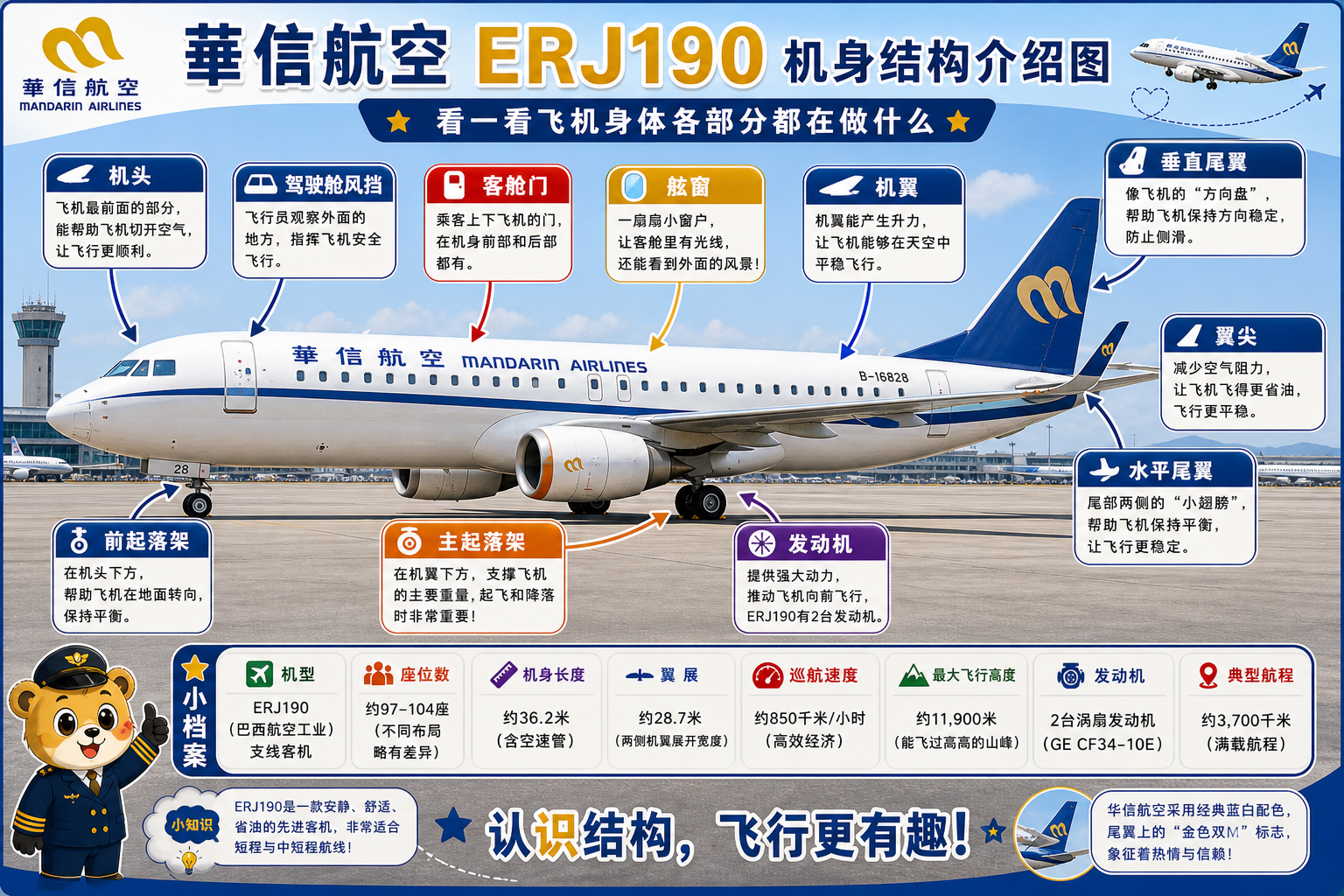 华信航空 机身结构介绍图