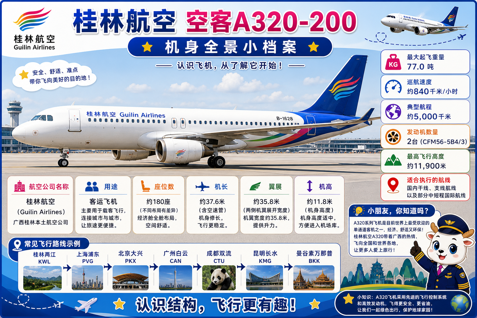 桂林航空 机身全景小档案